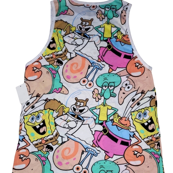 Nickelodeon NWT "Spongebob" Character Tank 606 - Picture 2 of 3
